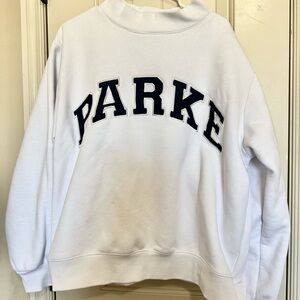 White PARKE Mockneck L/XL